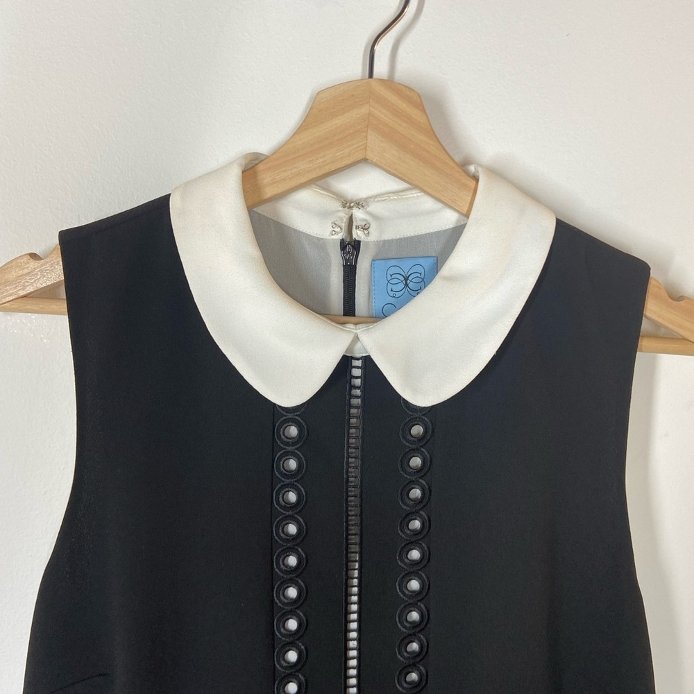 NWT CeCe Peter Pan Collared Tank Dress - Picture 2 of 9